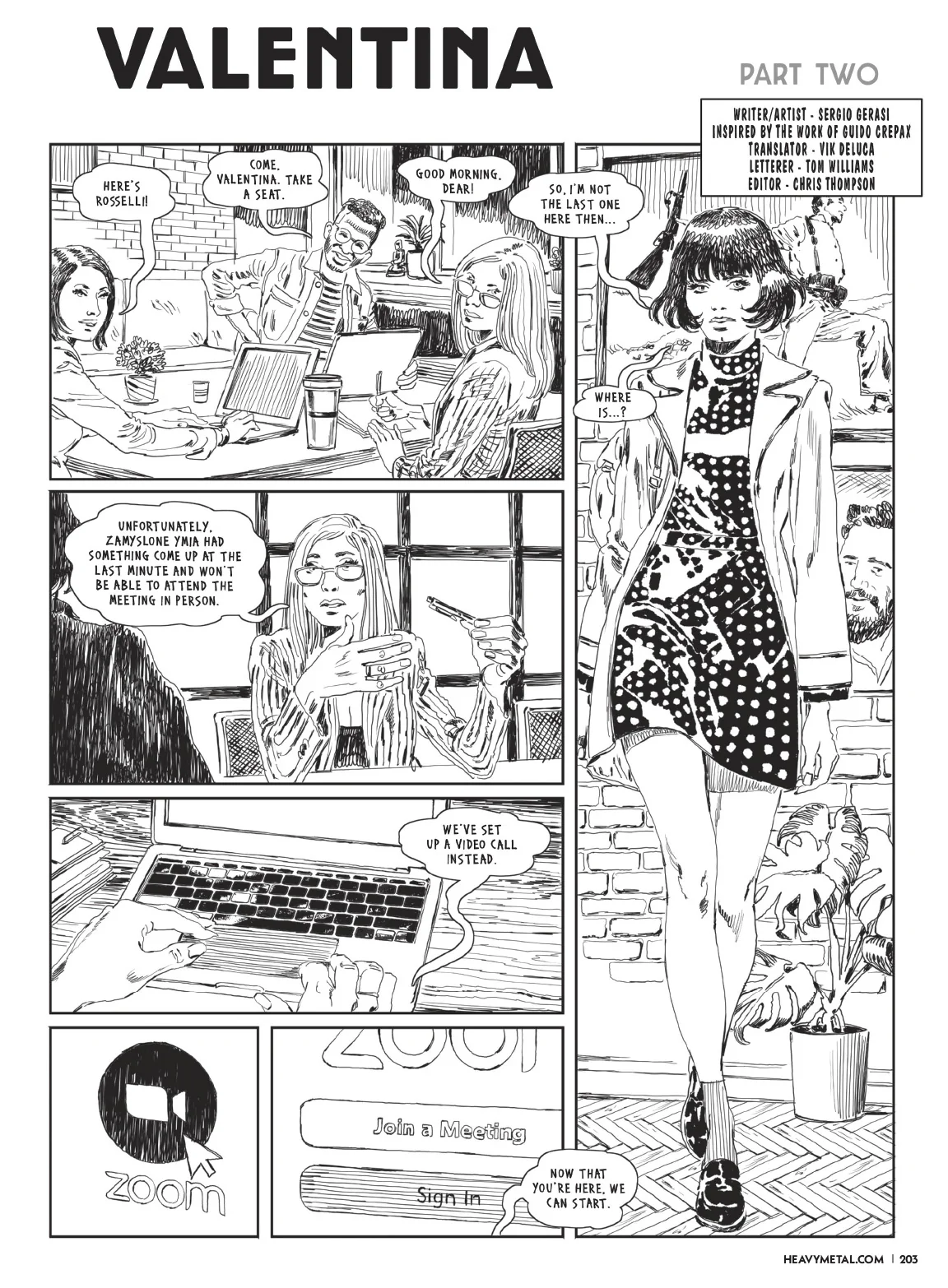 Heavy Metal #2F Blank Sketch Cover - Image 15