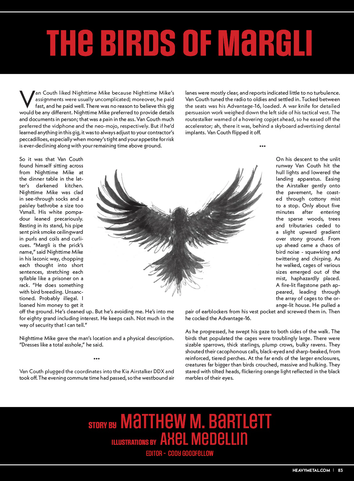 Heavy Metal #2F Blank Sketch Cover - Image 8