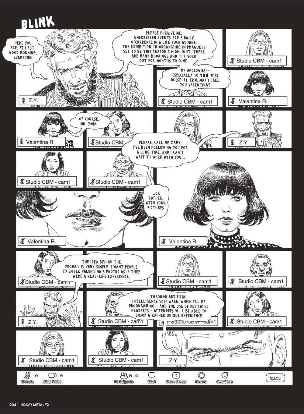 Heavy Metal Magazine Issue #2 – Hardcover - Image 16