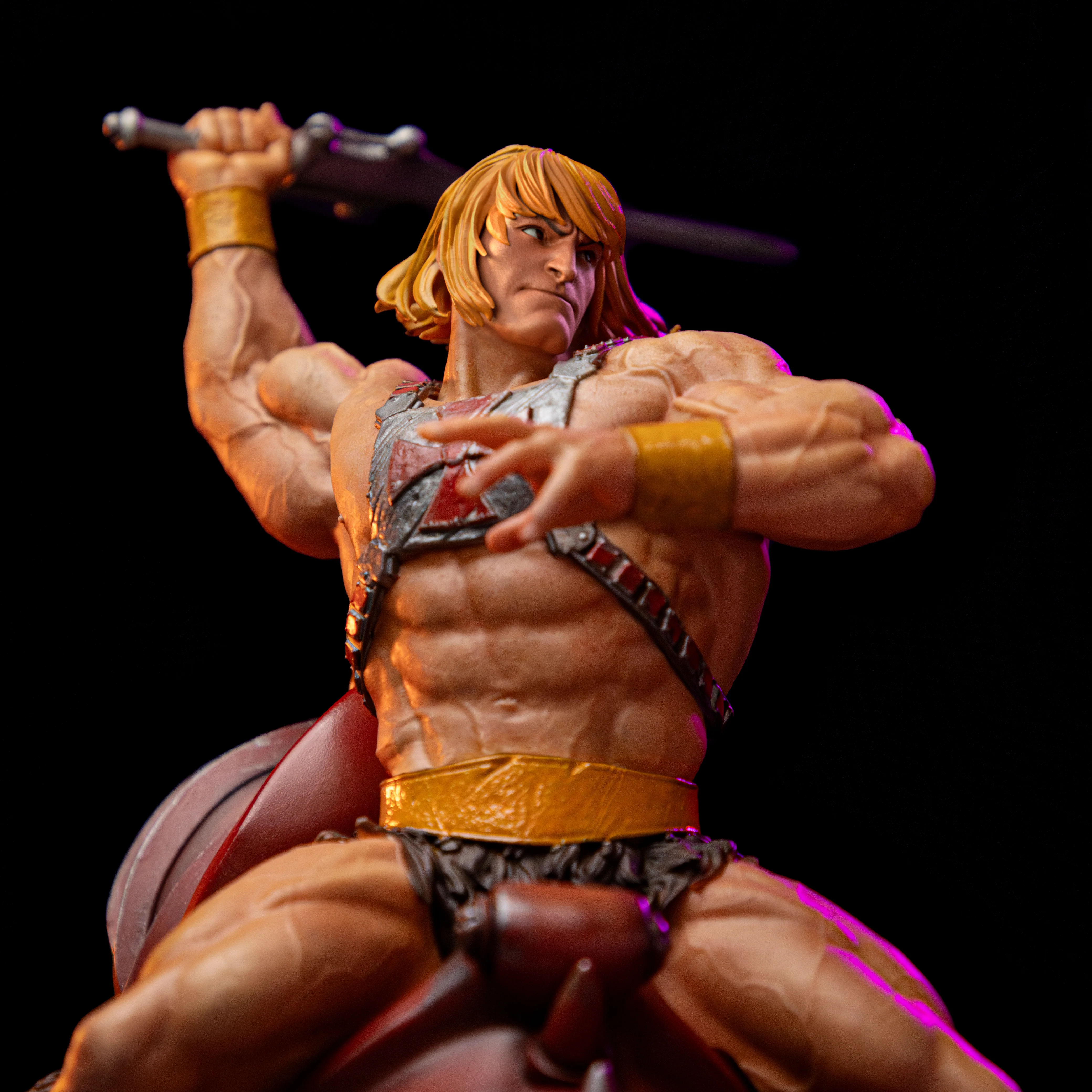 HeMan and Battle Cat Masters of the Universe Art Scale 1/10 Statue - Image 7