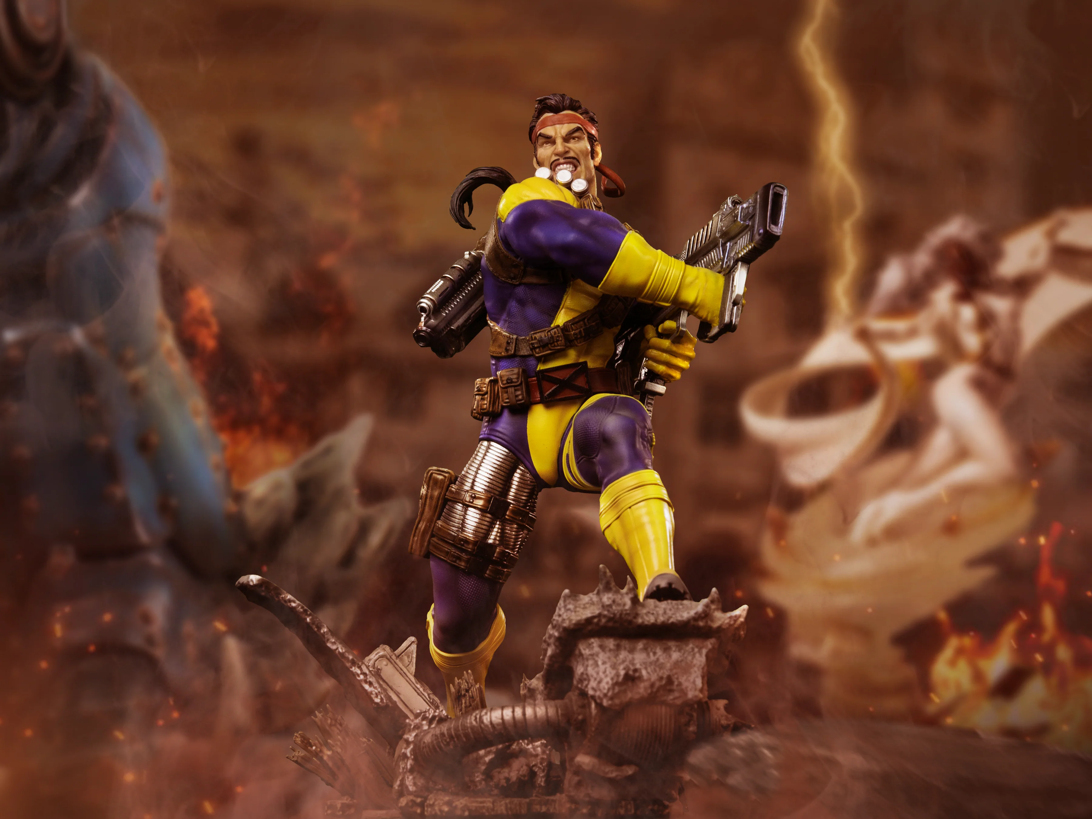 Forge - X-Men - BDS Art Scale 1/10 Statue - Image 9