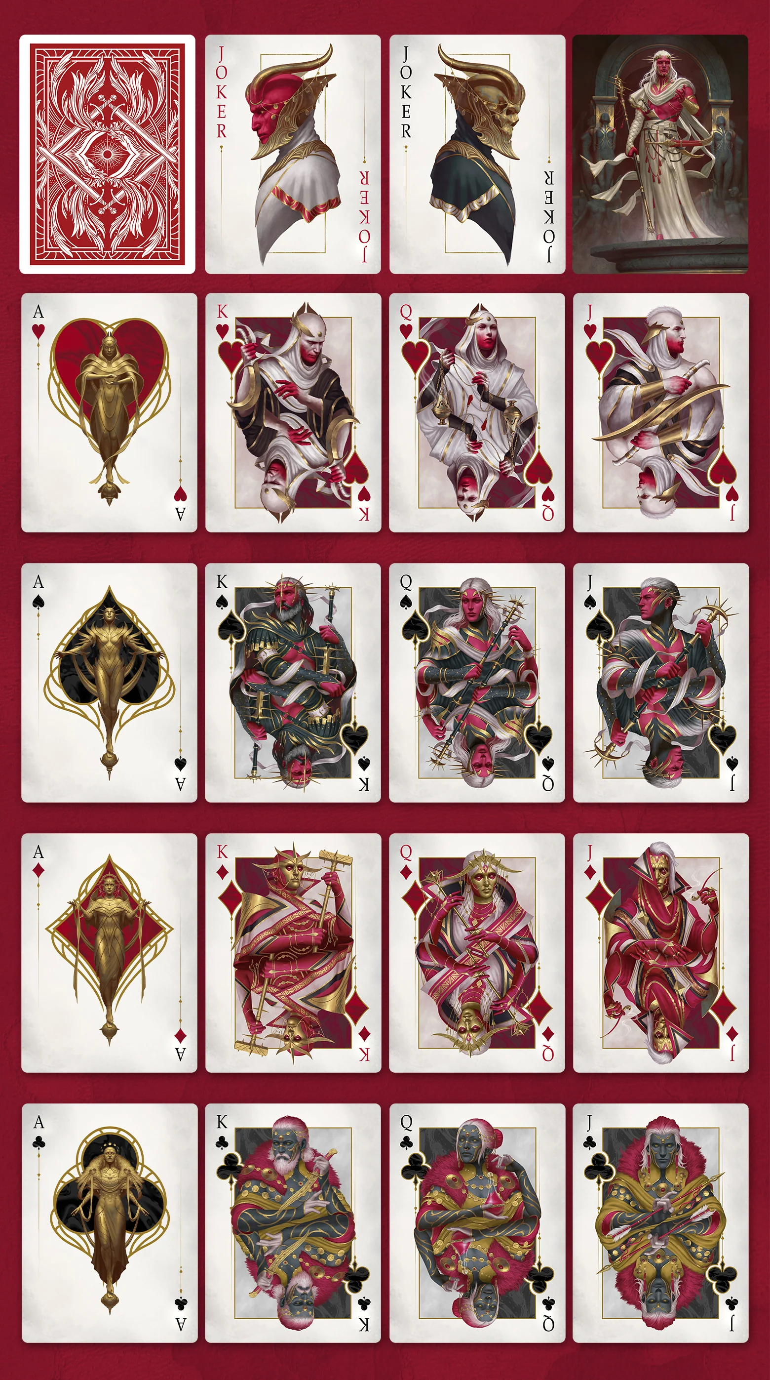 PROPHECY - Illustrated Playing Cards by Nino Vecia - Image 3