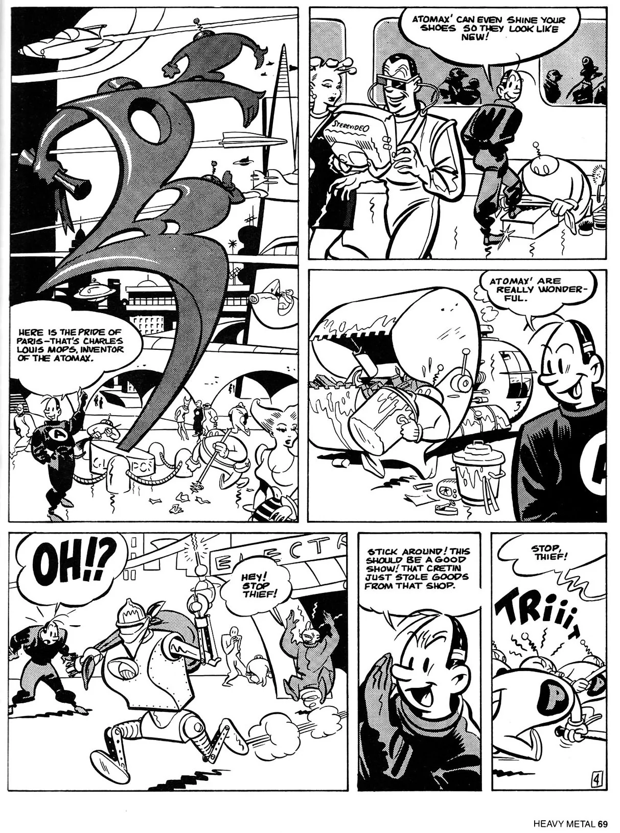 Heavy Metal Magazine October 1984 - Image 8