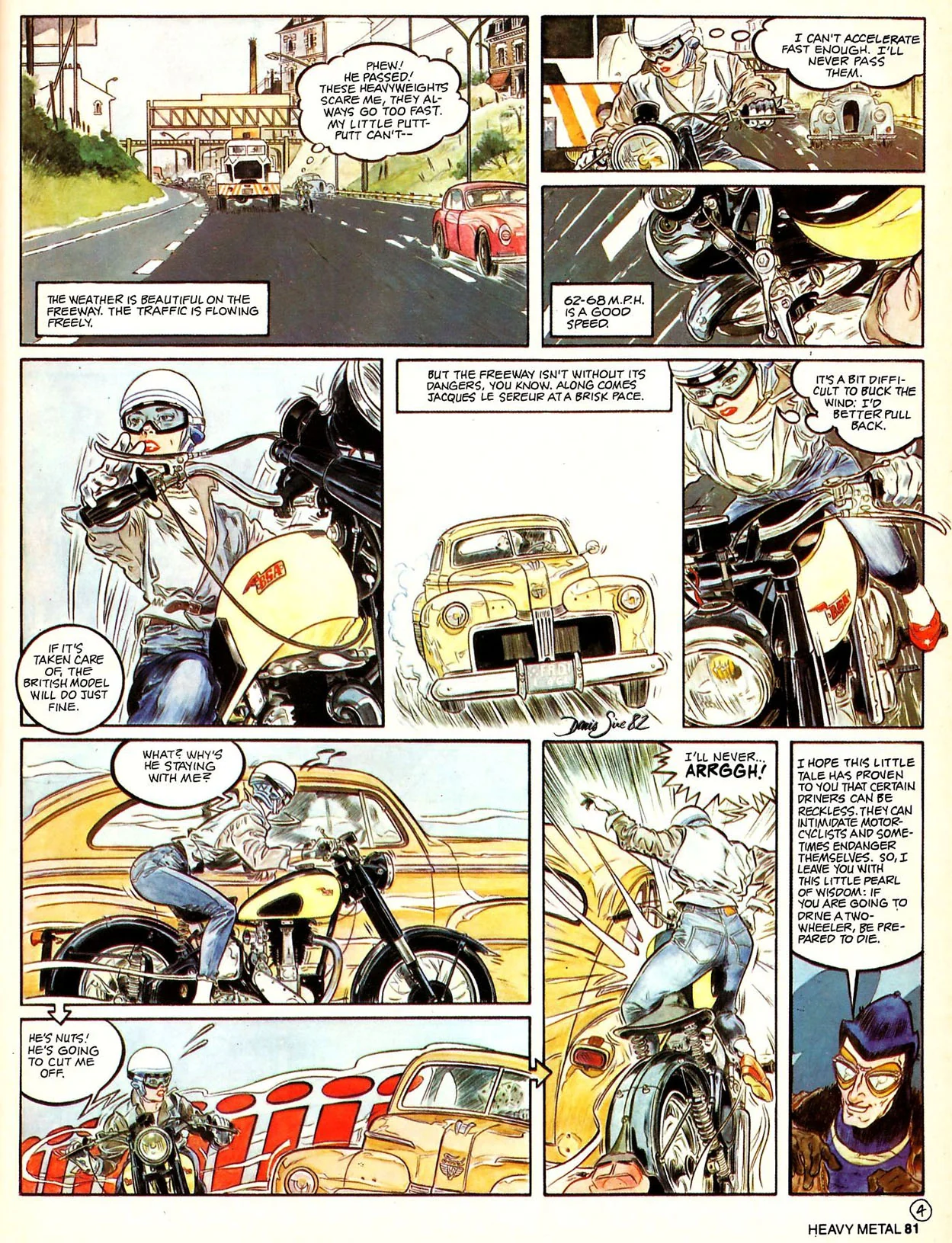 Heavy Metal Magazine October 1984 - Image 9