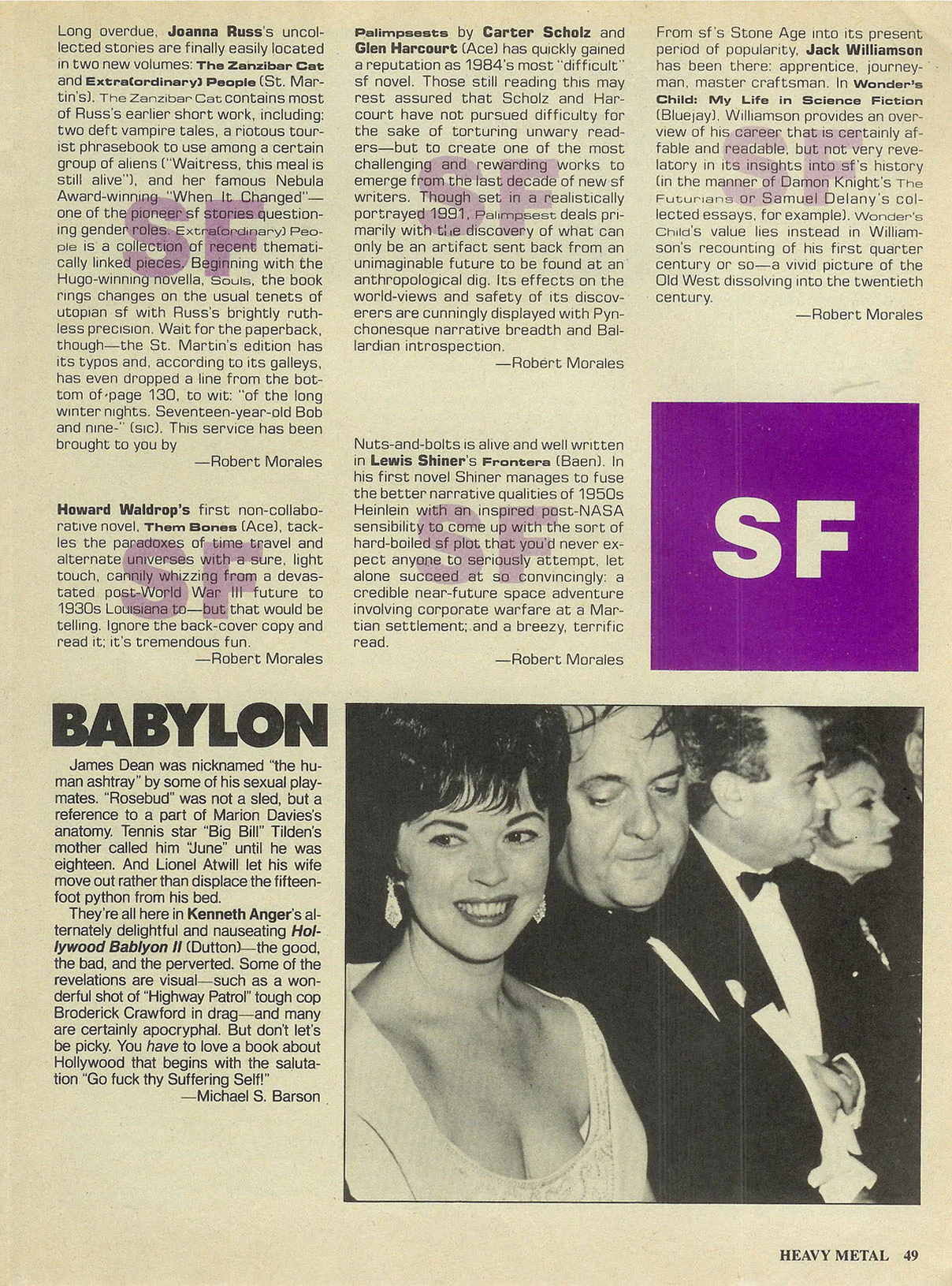 Heavy Metal Magazine March 1985 - Image 12