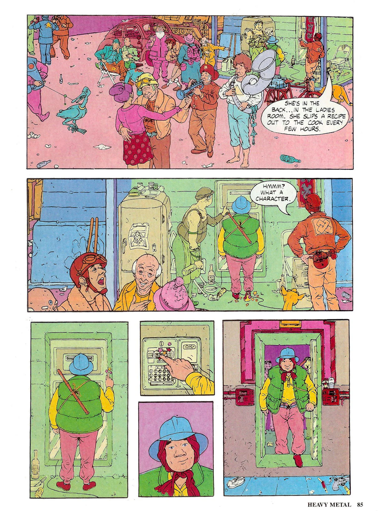 Heavy Metal Magazine March 1985 - Image 17