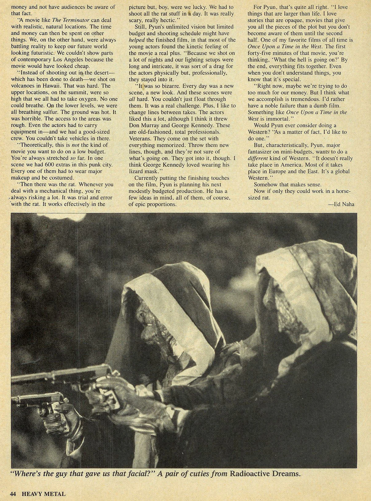 Heavy Metal Magazine March 1985 - Image 4