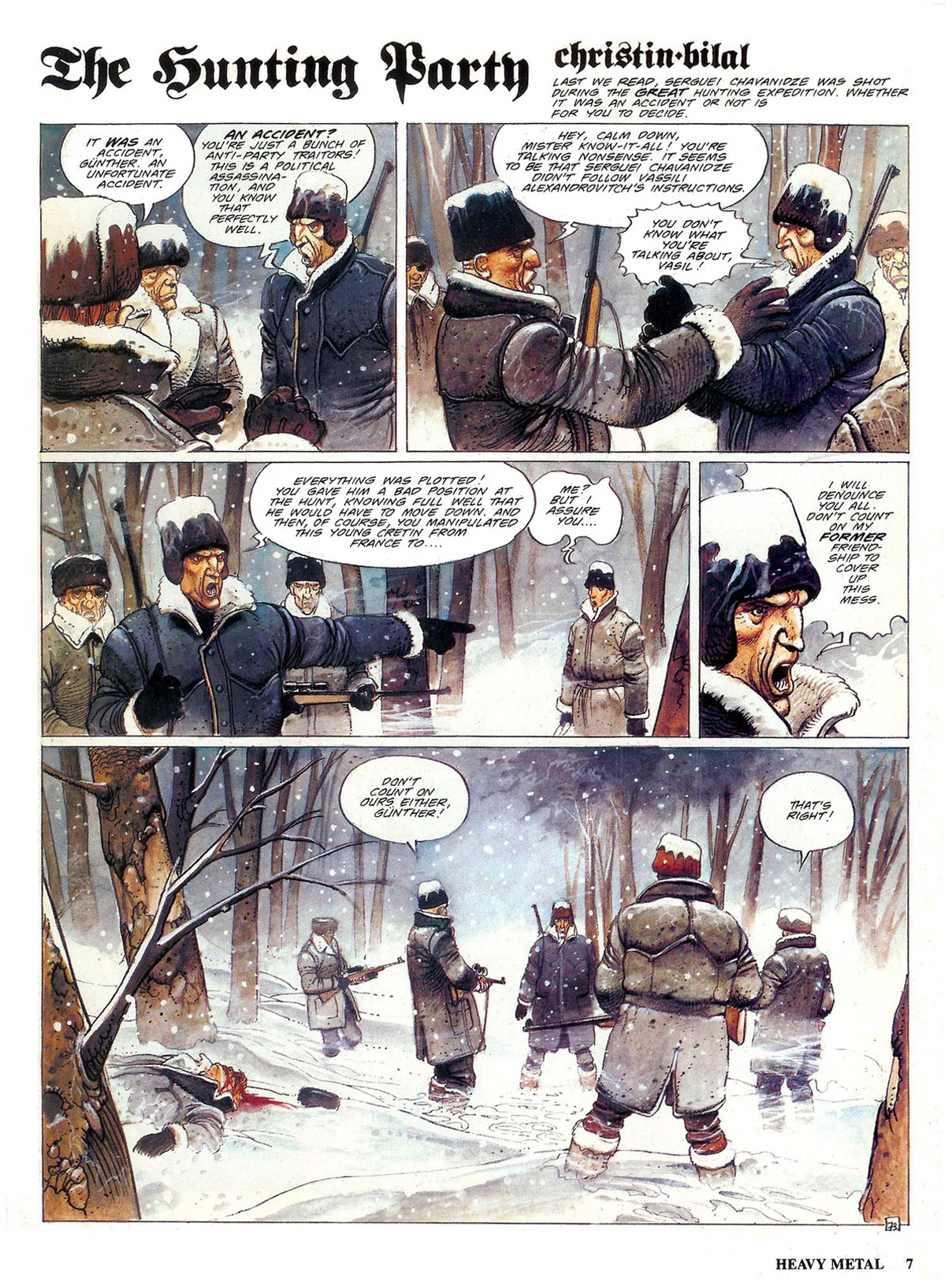 Heavy Metal Magazine March 1985 - Image 7