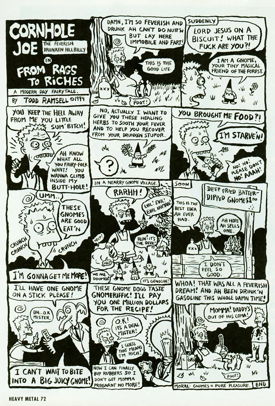 Heavy Metal Magazine May 1995 - Image 12