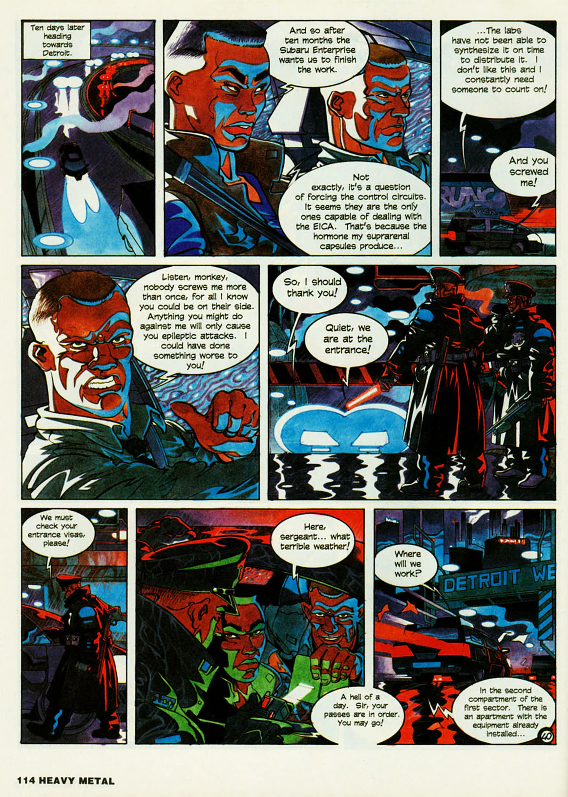 Heavy Metal Magazine November 1996 - Image 13