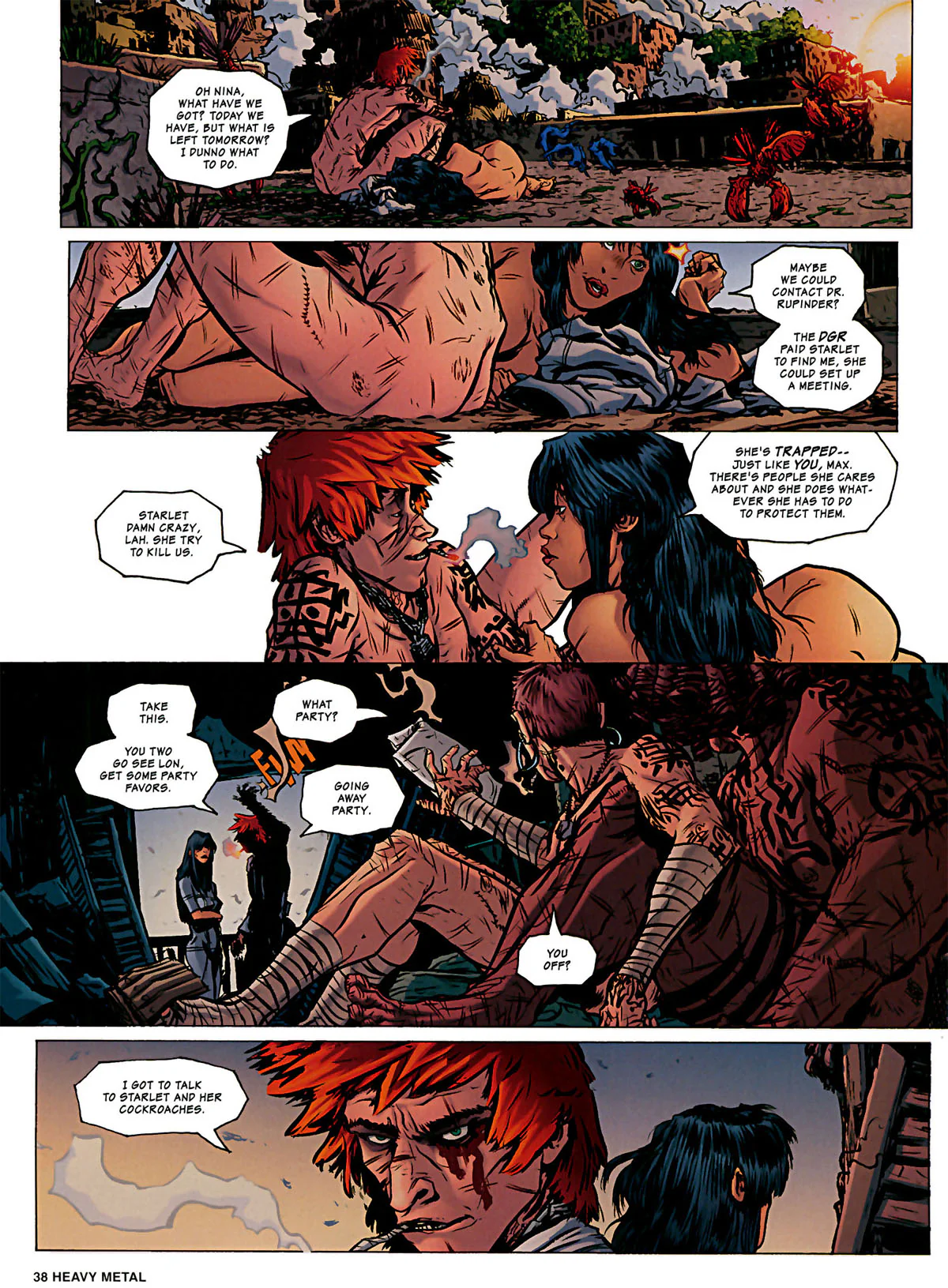 Heavy Metal Magazine September 2010 - Image 5