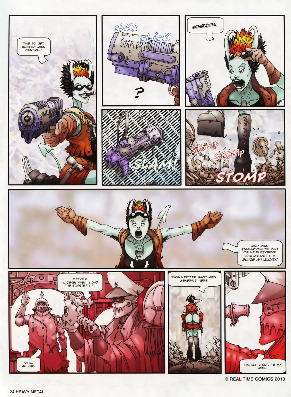 HEAVY METAL Magazine January 2011 - Image 4