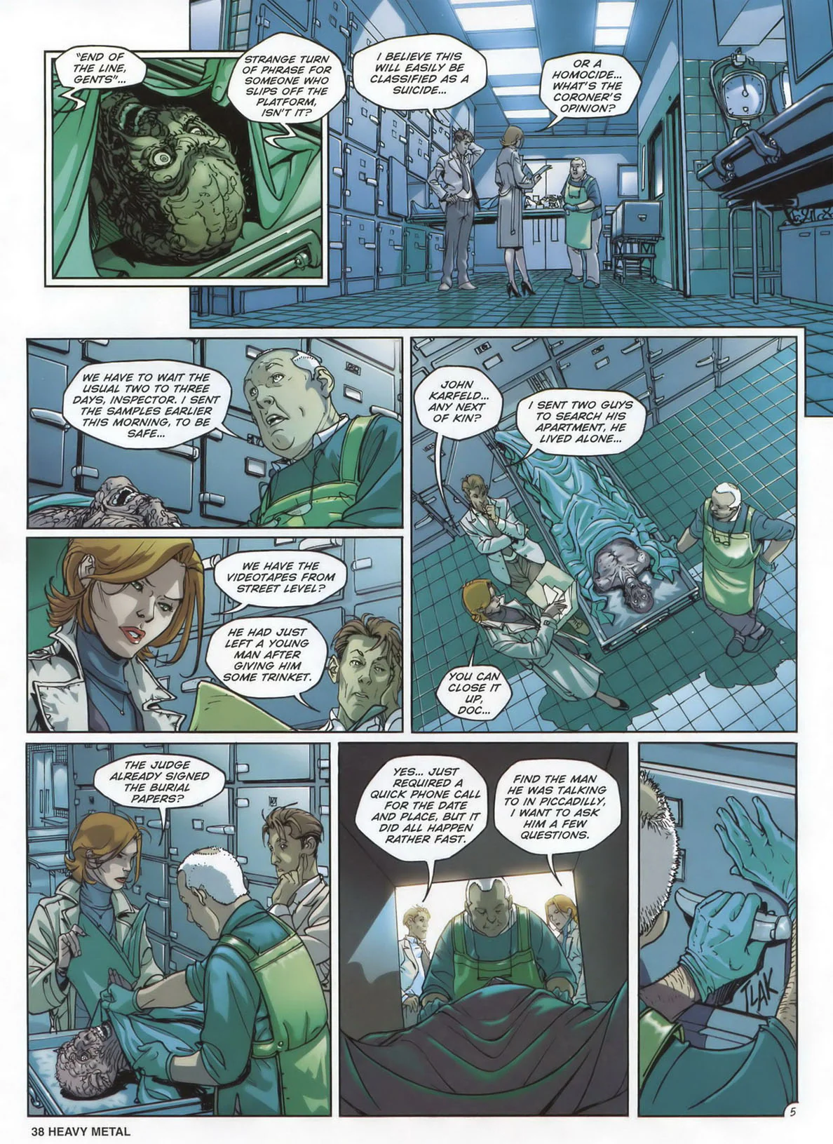 HEAVY METAL Magazine January 2011 - Image 6