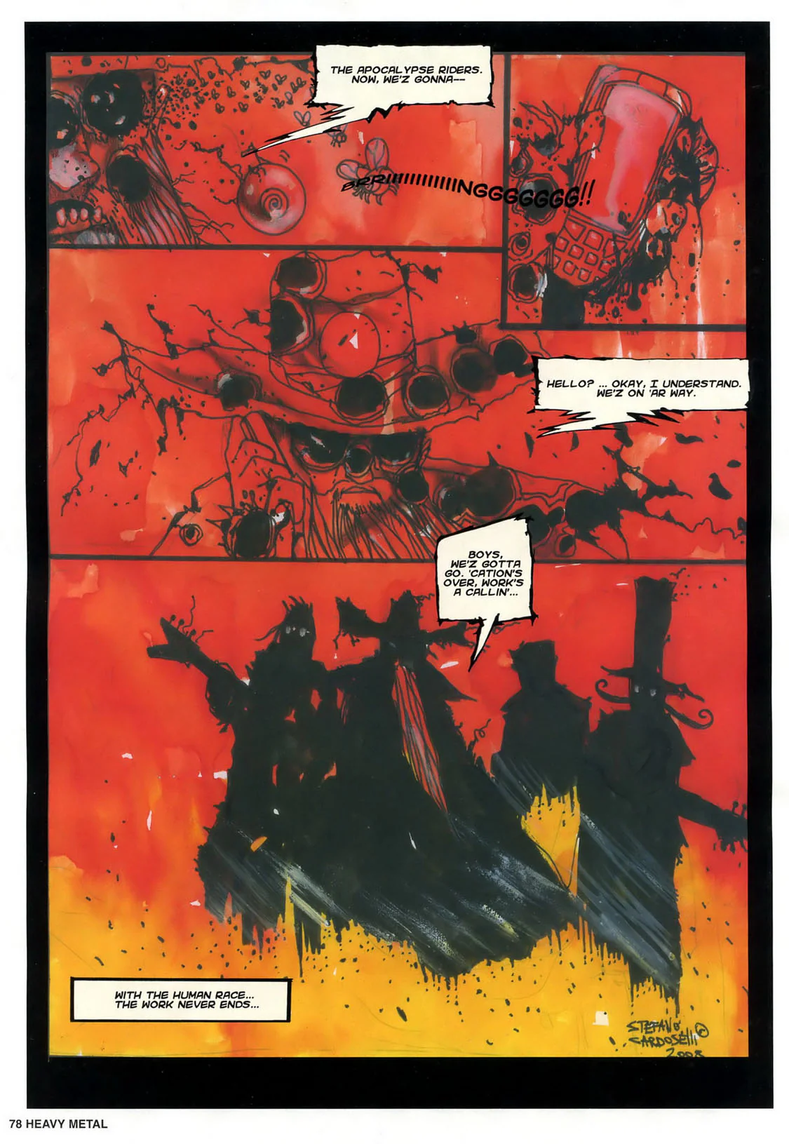 Heavy Metal Magazine March 2011 - Requiem - Image 12