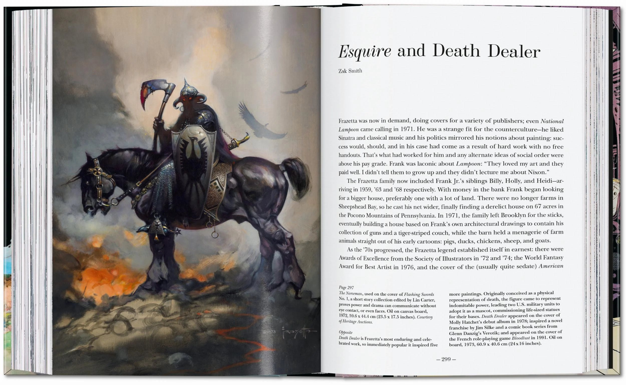Taschen : The Fantastic Worlds of Frank Frazetta. 45th Ed. - Image 11