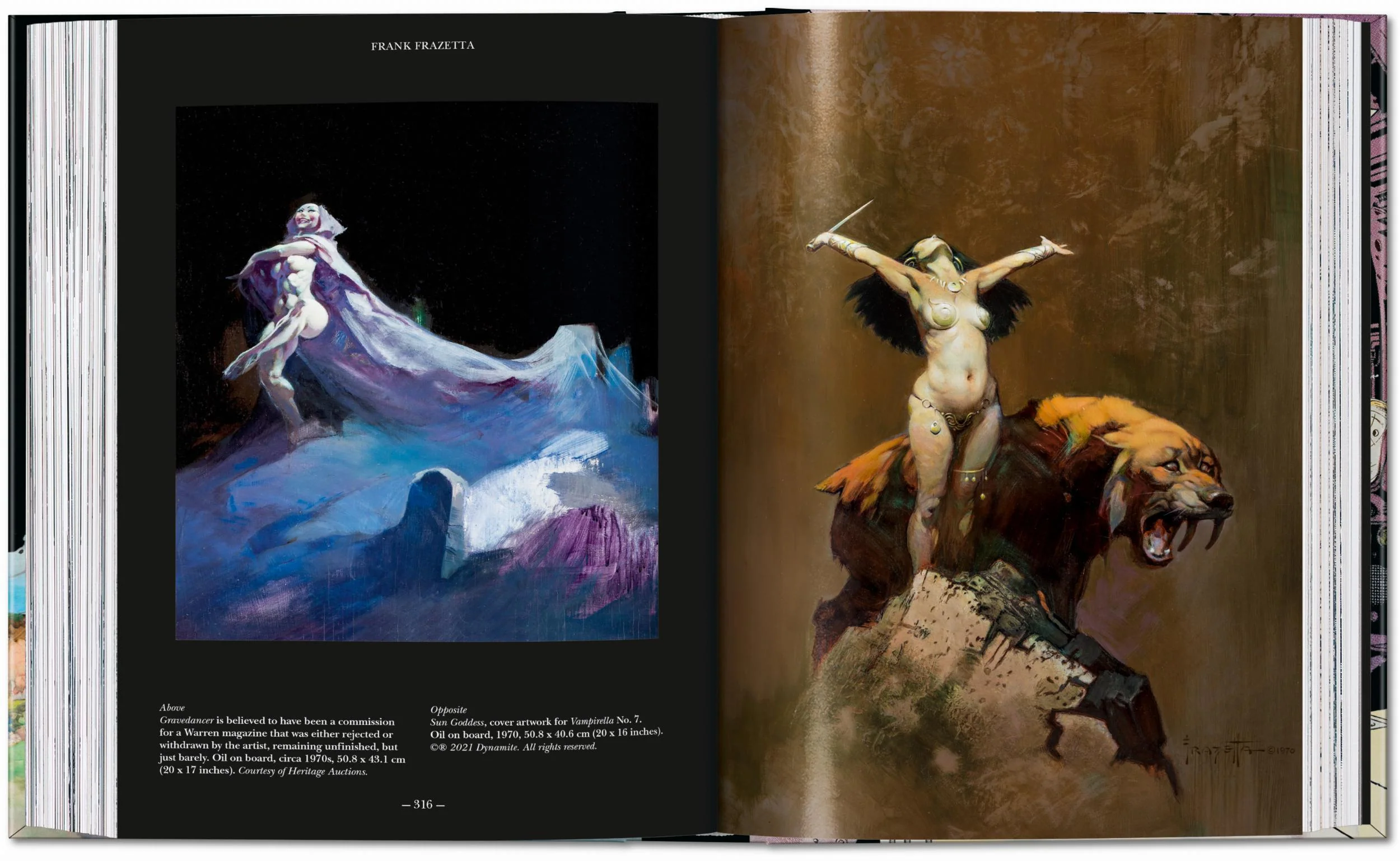 Taschen : The Fantastic Worlds of Frank Frazetta. 45th Ed. - Image 12