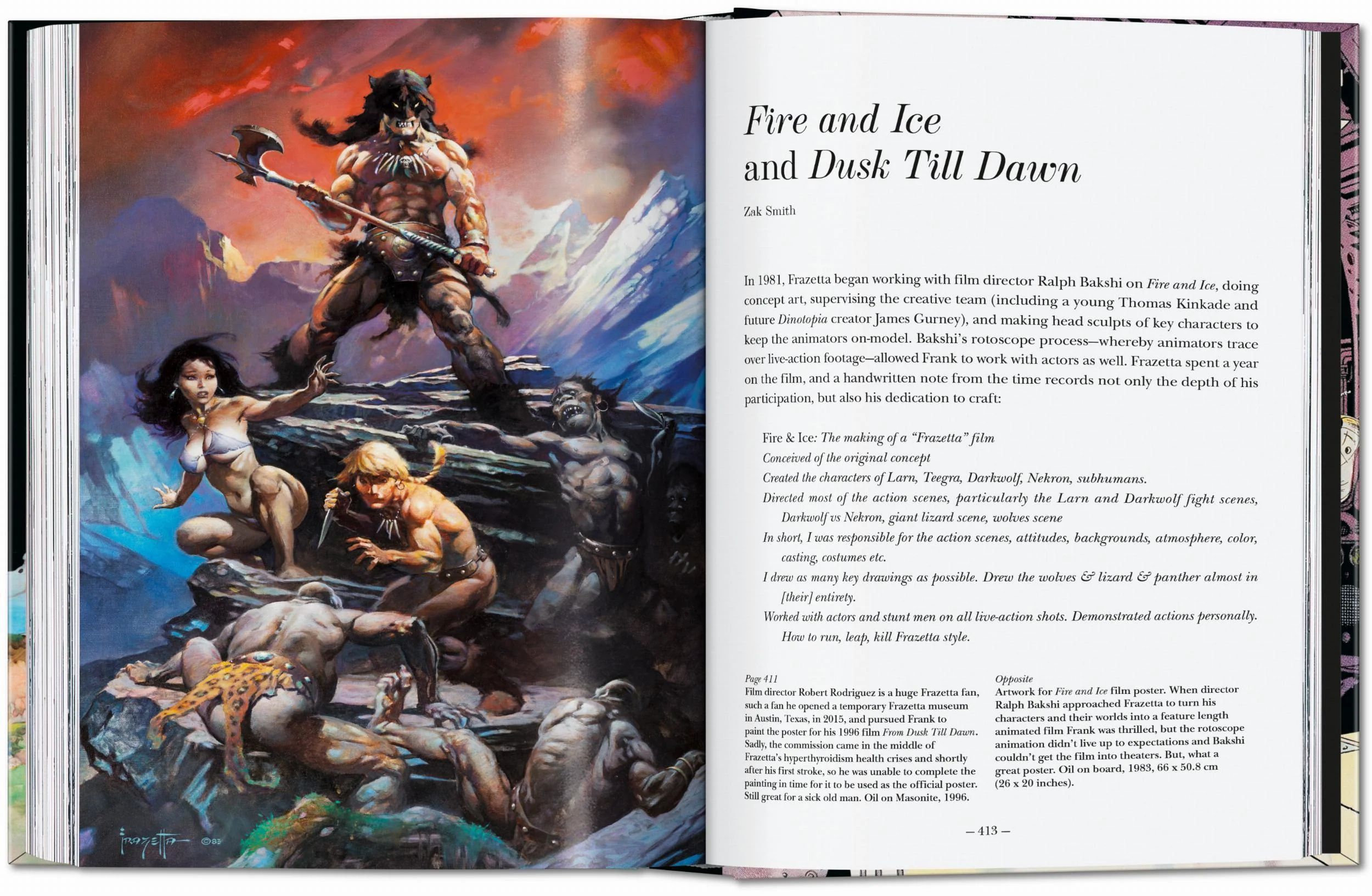 Taschen : The Fantastic Worlds of Frank Frazetta. 45th Ed. - Image 13