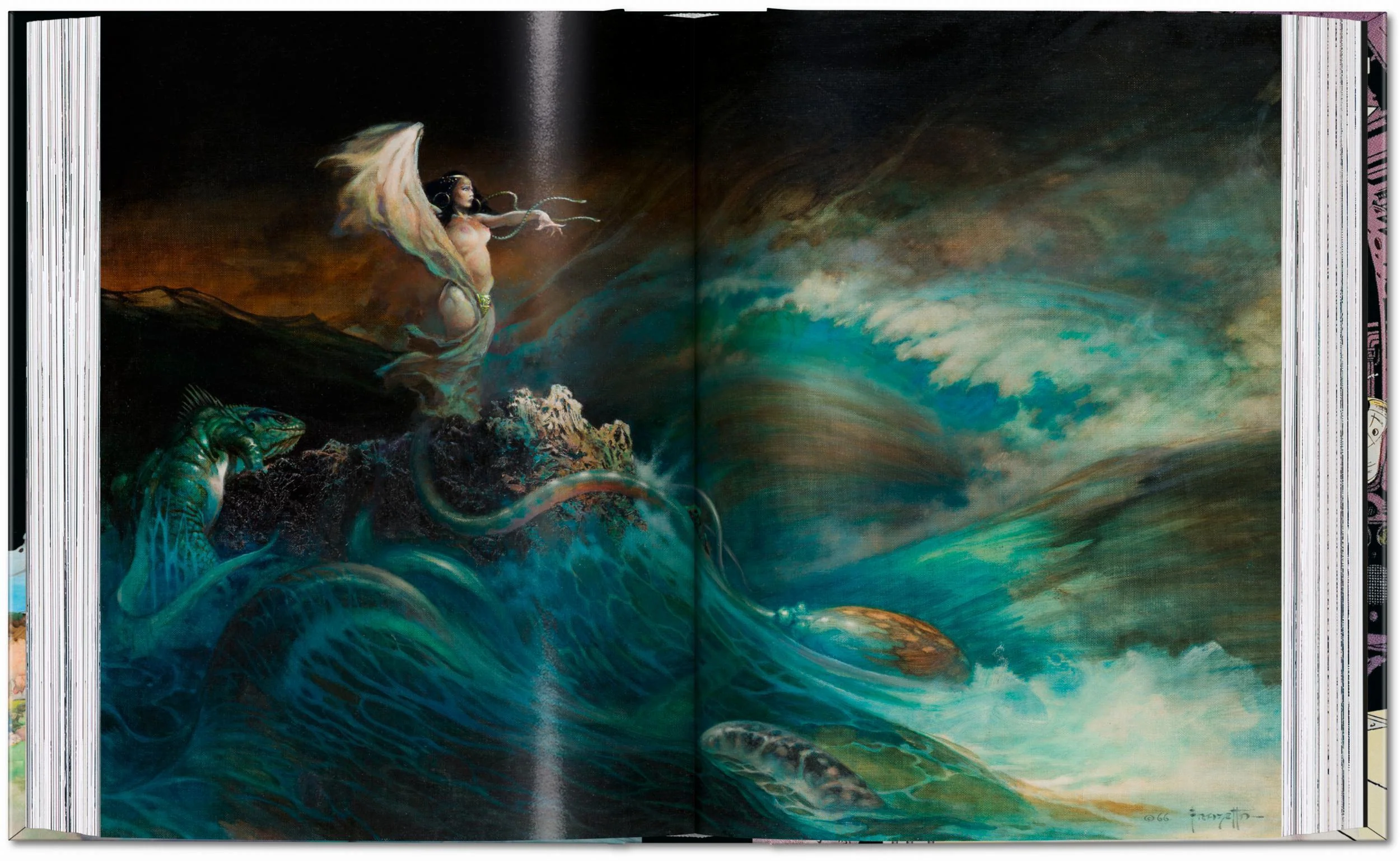 Taschen : The Fantastic Worlds of Frank Frazetta. 45th Ed. - Image 7