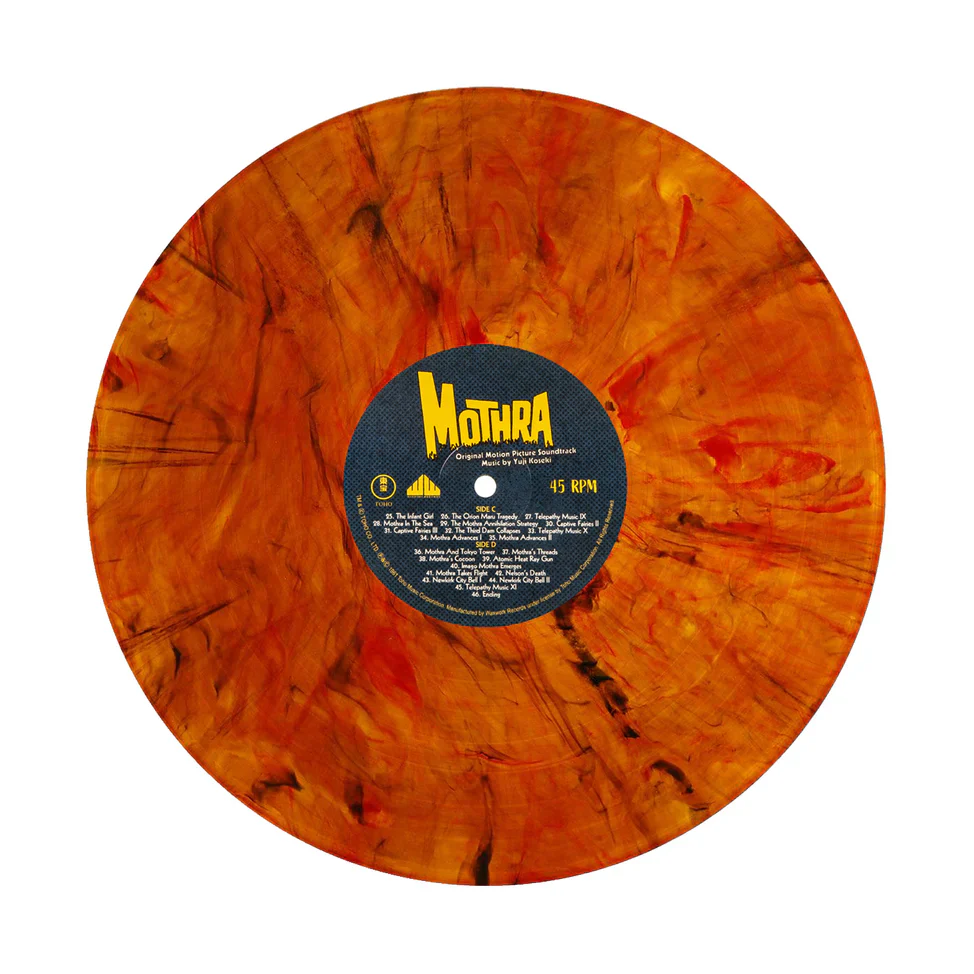 Yuji Koseki Mothra Original Motion Picture Soundtrack LITA Exclusive Variant - Image 6