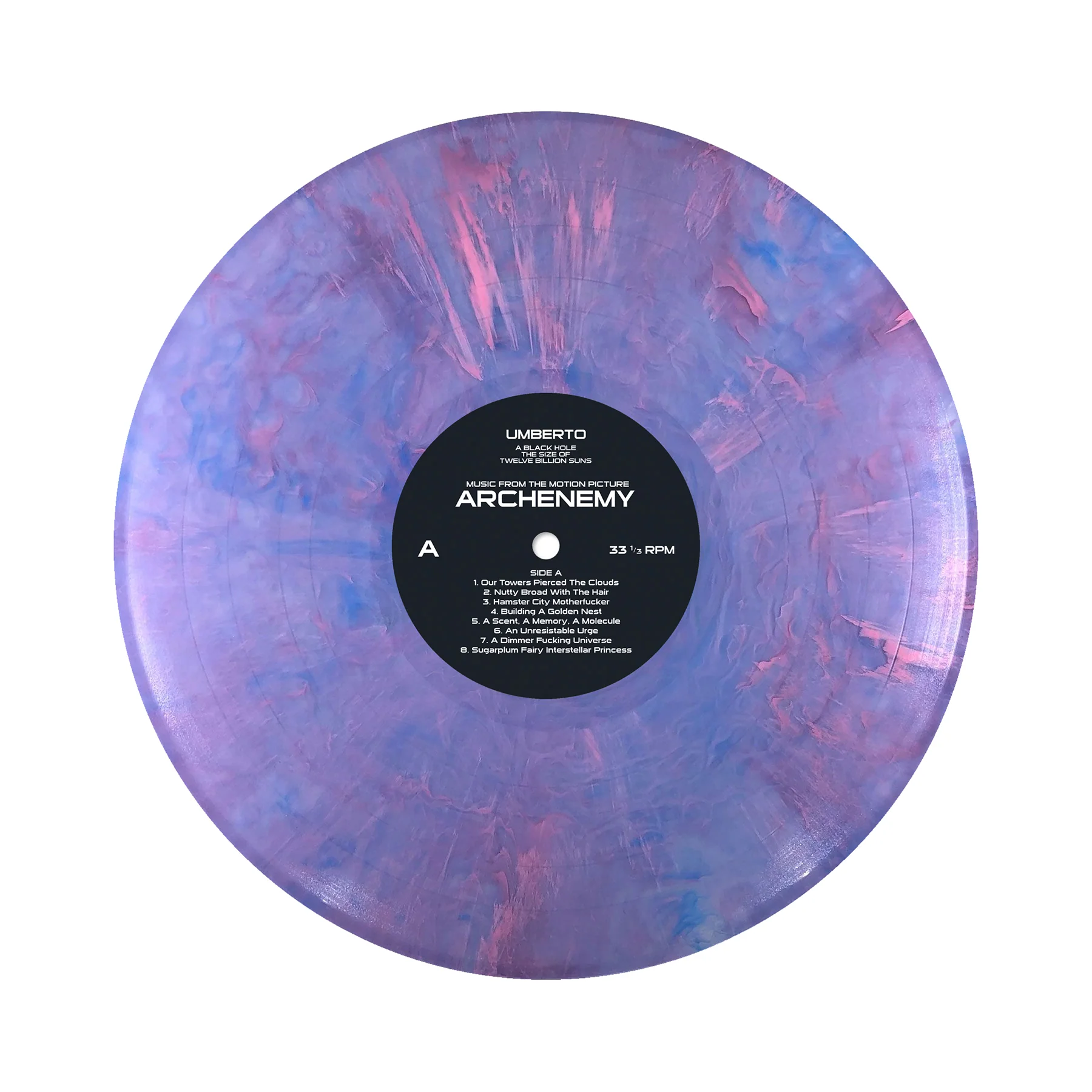 Archenemy (Music from the Motion Picture) by Umberto (aka Matt Hill) 'Cosmic' Vinyl Variant Edition - Image 4