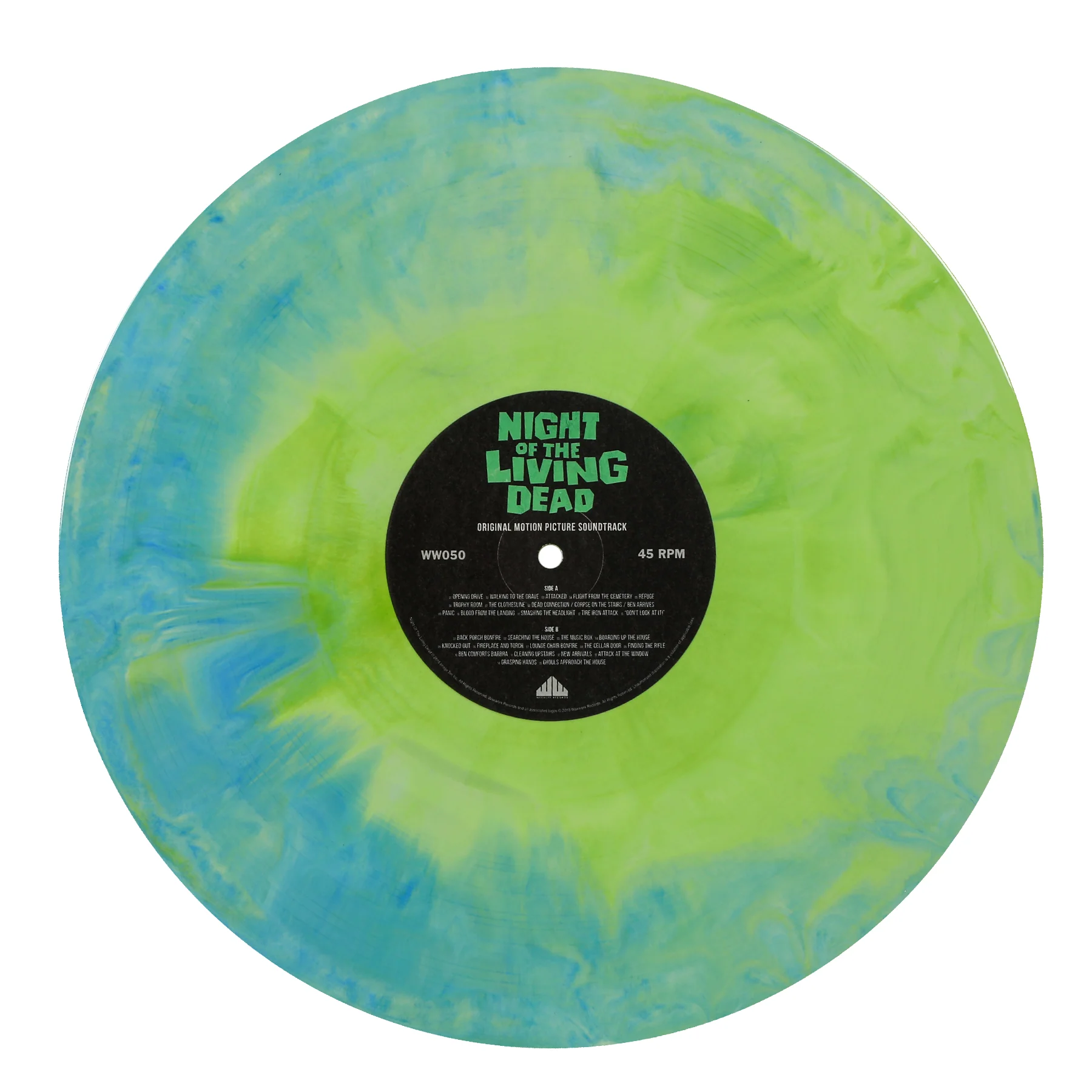 Night of the Living Dead (Music from the Motion Picture) Ghoul Green and Blue Colored Vinyl - Image 4