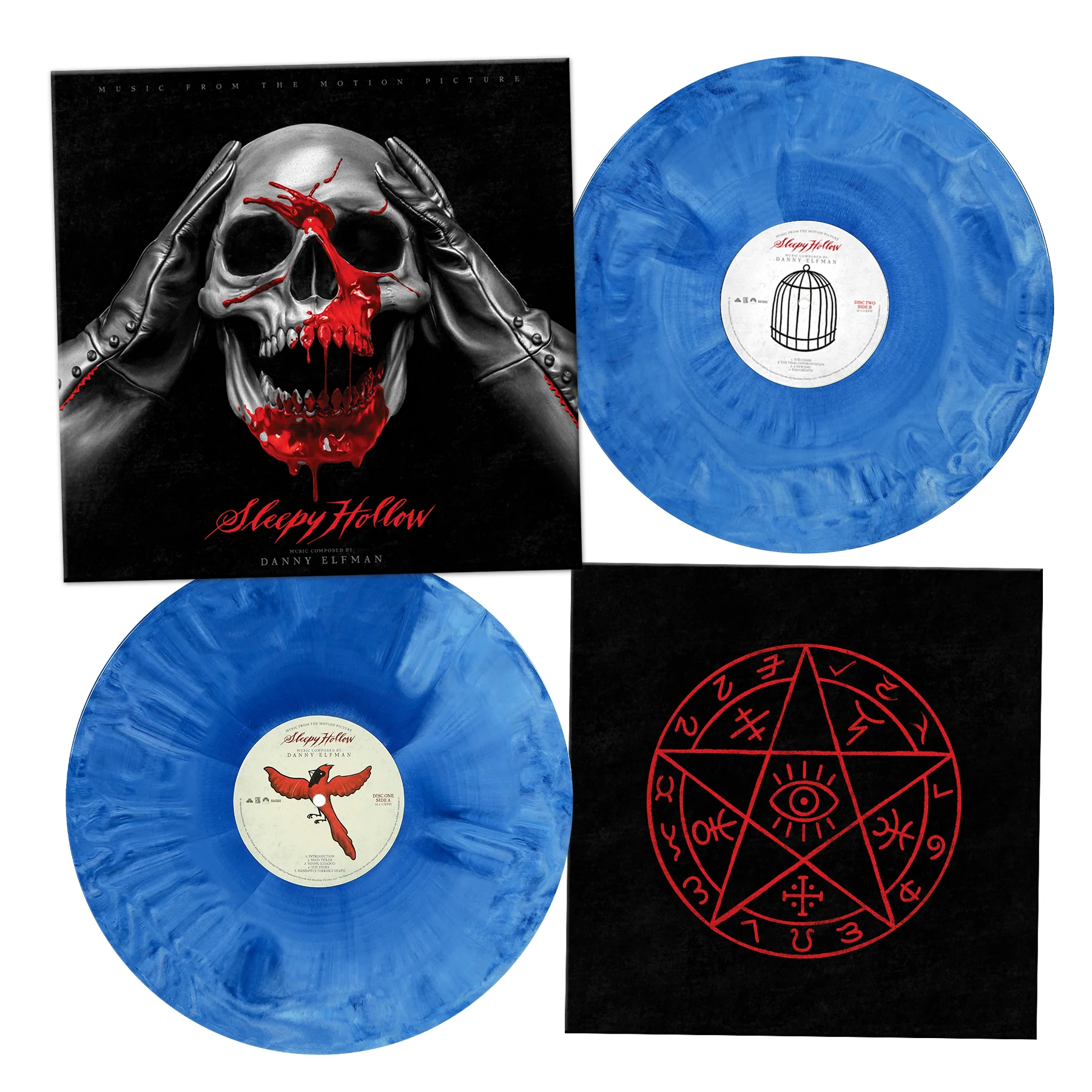 Sleepy Hollow (Music from the Motion Picture) by Danny Elfman 'Western Woods' Blue Vinyl Variant Edition - Image 3