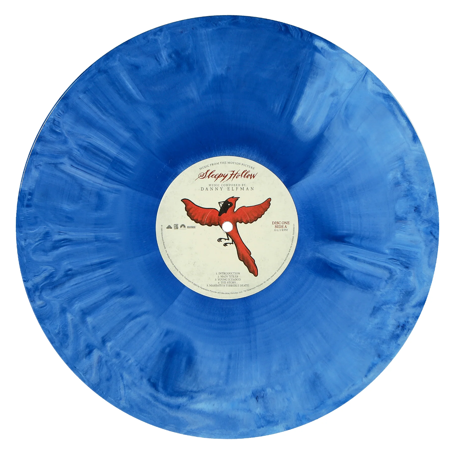 Sleepy Hollow (Music from the Motion Picture) by Danny Elfman 'Western Woods' Blue Vinyl Variant Edition - Image 4