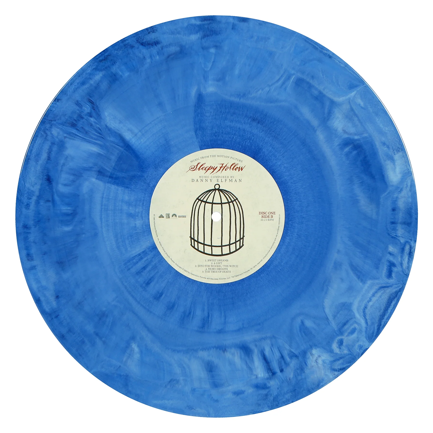 Sleepy Hollow (Music from the Motion Picture) by Danny Elfman 'Western Woods' Blue Vinyl Variant Edition - Image 5